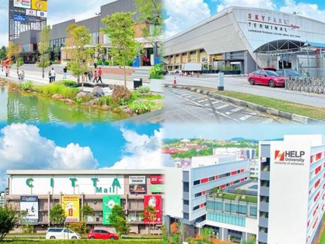 FULL LOAN 0 DP New Elmina FREEHOLD 2 Room 2 Carpark 10 Mins to MRT