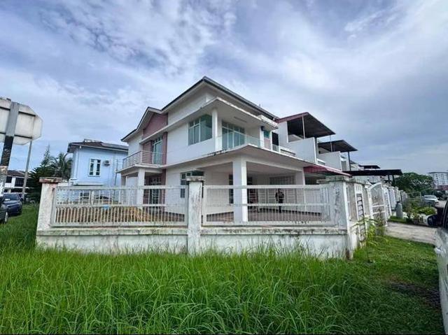 Full Loan Corner Perling Taman Uda Utama Double Storey