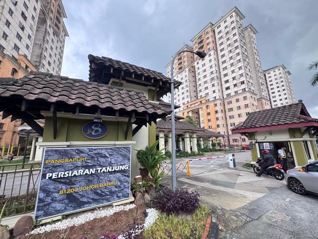Full Loan Cash Out Tampoi Apartment 15min to Ciq Near Giant 3bed 2bath