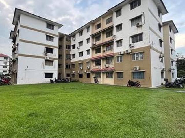 Full loan bandar baru permas flat seri alam taman rinting pasir gudang