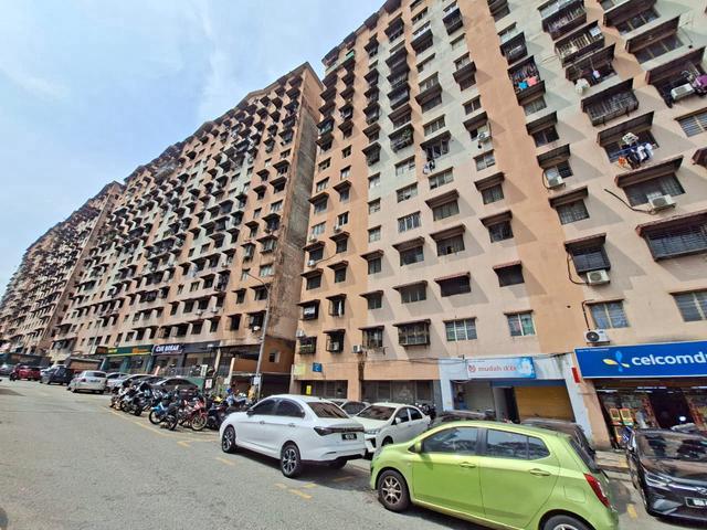 FULL LOAN Blok C Apartment Lestari Jalan Kaki MRT Damansara Damai