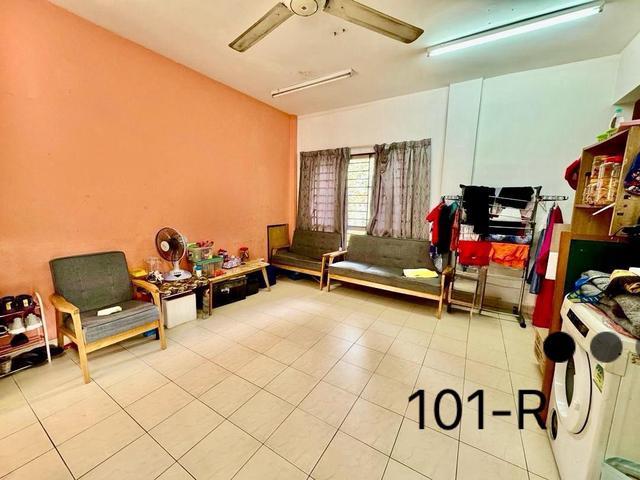 FULL LOAN GROUND FLOOR Pangsapuri Randa Kota Kemuning Shah Alam