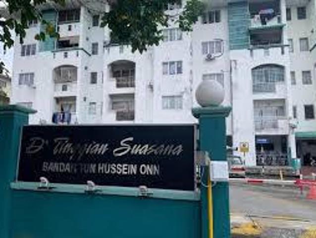 FULL LOAN D Tinggian Suasana 900sf Tun Hussein Onn Cheras MURAH