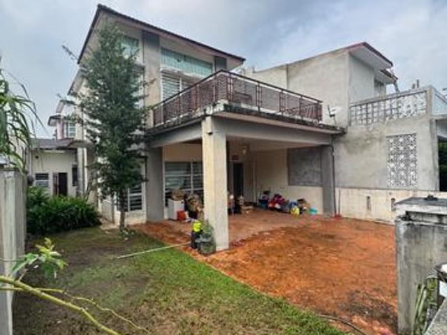 full loan double sty semi d sikamat warisan puteri 35x80