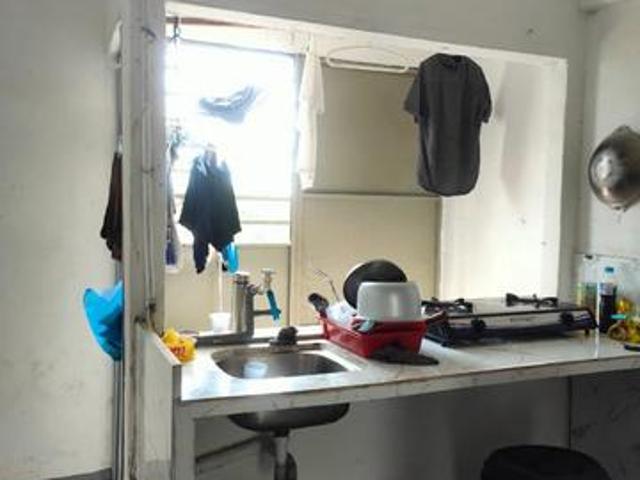 Full Loan Epoxy flooring have kitchen cabinet simpang ampat Flat