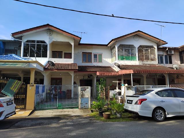 Full loan facing open double storey klang utama