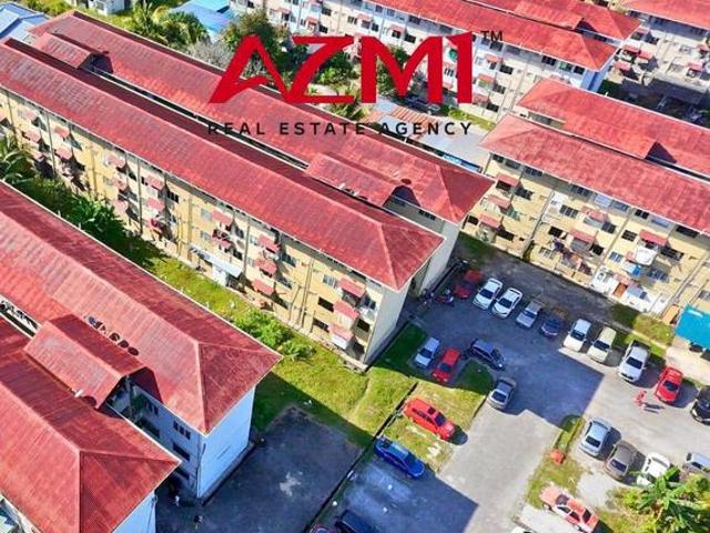 Full Loan Flat Taman Sri Jaya matang 9 miles