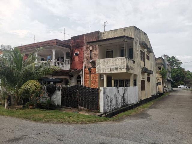 Full Loan FREEHOLD 1400sqft Town Klebang 2Sty ENDLOT Good Location