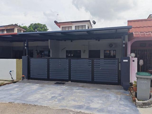 FULL LOAN Fully renovated 1 storey Bukit Beruang