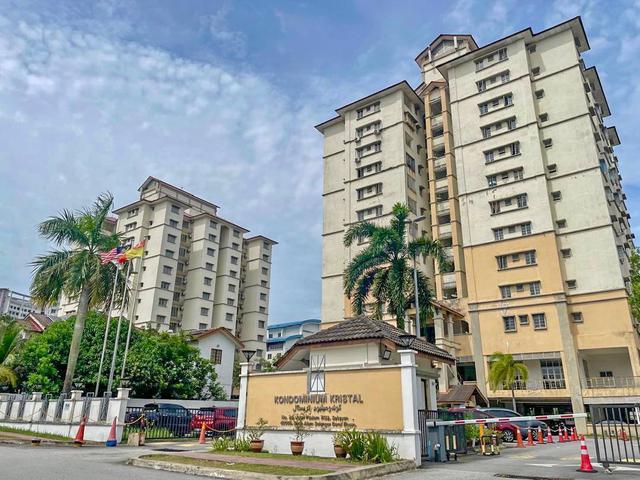 FULL LOAN Kondominium Kristal Seksyen 7 Shah Alam