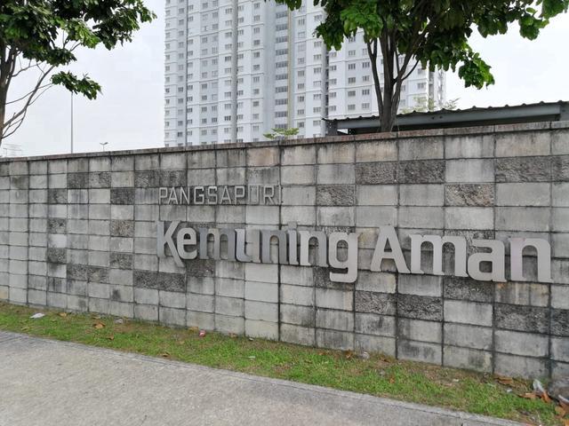 FULL LOAN Kemuning Aman Apartment Kota Kemuning 736sqft MURAH