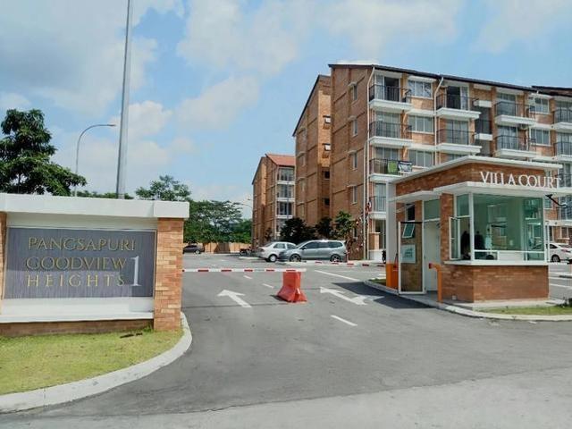 Full Loan Level 1 Villa Court Apartment Goodview Height Kajang