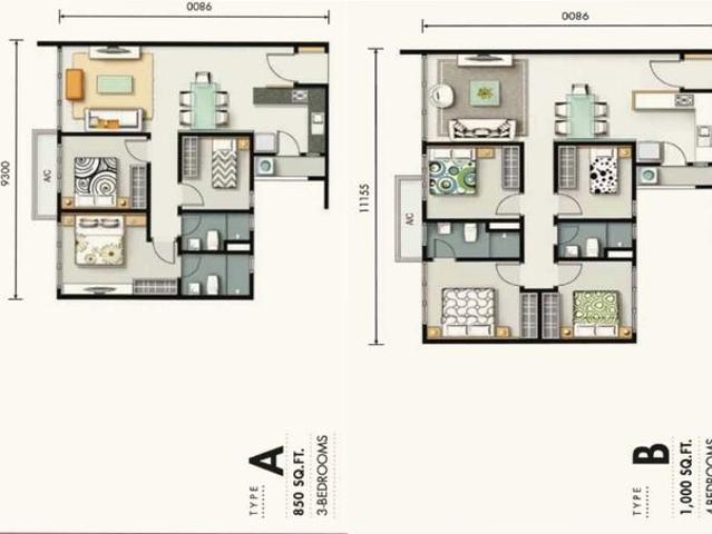 Full Loan Non BumiM Vertica Condo Cheras KL Near LRT MRT Velocity