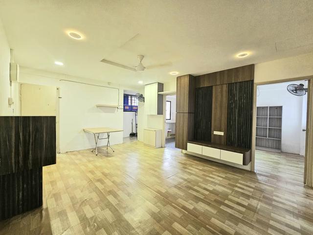 full loan seri alam flat freehold renovated 3 bedrooms level 4