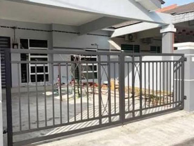 FULL LOAN Single Storey Terrace Sutera Wangi Batu Berendam Cornerlot