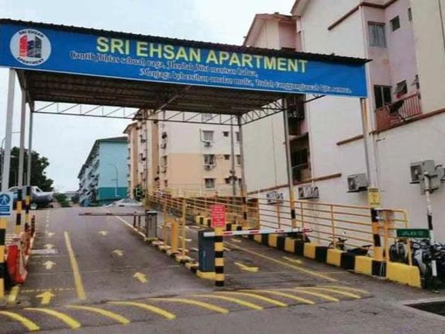 FULL LOAN Sri Ehsan Apartment Tmn Ehsan Kepong 850sf Below Market