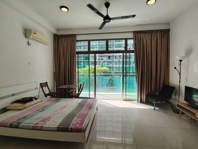 full loan PALAZIO studio with balcony fully furnished gg freehold