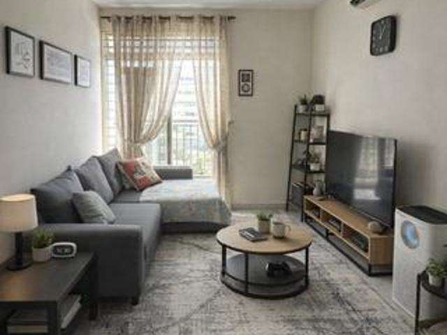 Full Loan Partial Furnished Masreca19 Local Apartment Cyberjaya
