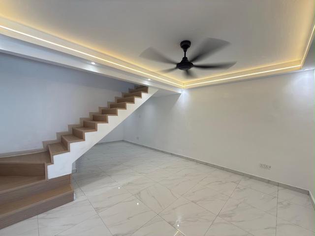 Full Loan Permas Jaya Fully Extended Low Cost Double Storey Face South