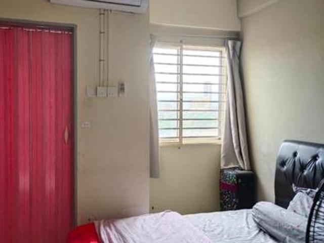Full Loan Pesona Apartment Kajang Utama Kajang MRT Bus Depan