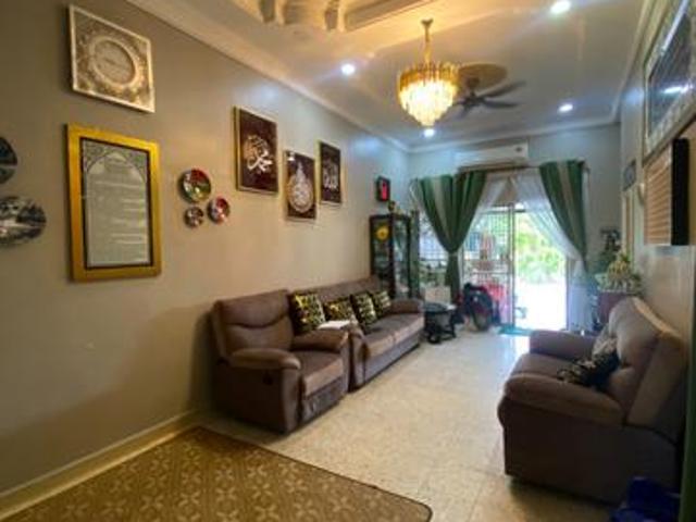 Full Loan Puteri Wangsa Ulu tiram Single Storey Terrace Renovated