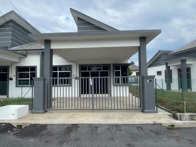 Full Loan with Tabletop Beserah NEW 1 Story Semi D House