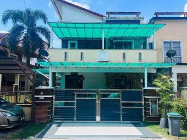 full loan TMN PULAI INDAH cluster bumi lot reno extended unblock view