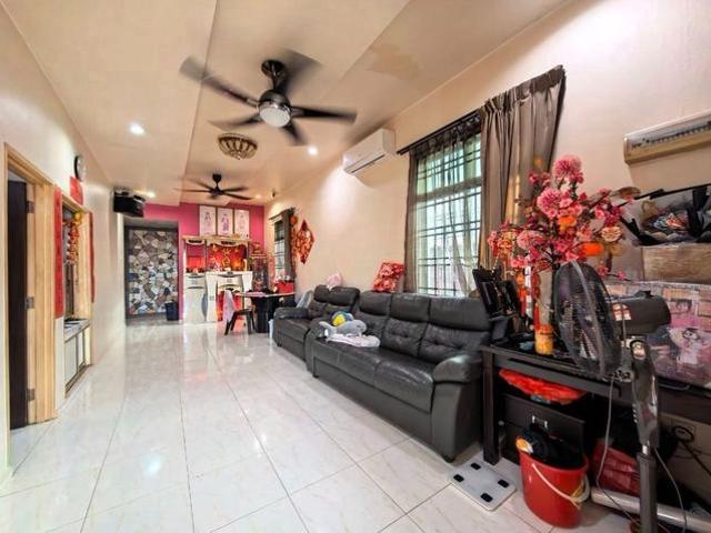 Full Loan Taman Nusa Bestari 2 Single Storey Terrace End Lot Renovate