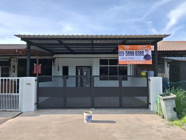 Full Loan Taman Ria 1 Storey Teres For Sales Rumah Cuci Kaki Masuk