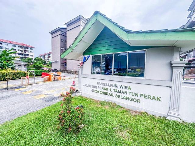 FULL LOAN TERMURAH Pangsapuri Wira Level 3 Taman Tun Perak Cheras