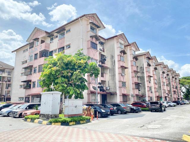 Full Loan Tingkat 1 Pangsapuri Jasmin Jalan Pluto Seksyen U5 Shah Alam