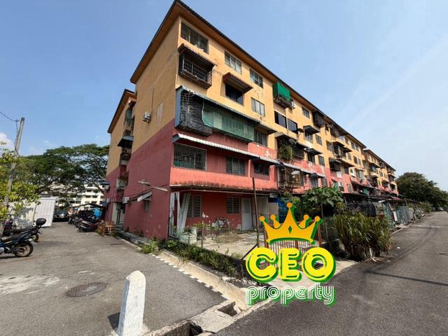 Full loan Tingkat Satu Taman Impian Indah Flat Blok A untuk dijual