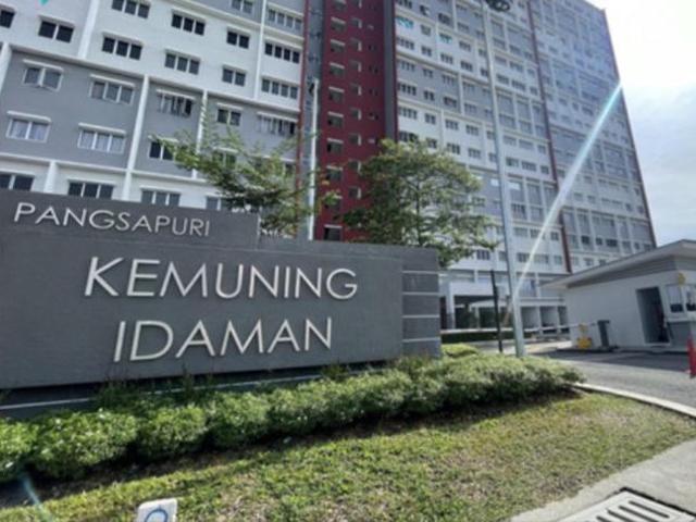 Full LoanKemuning Idaman Apartment 3R2B No Need10 DP