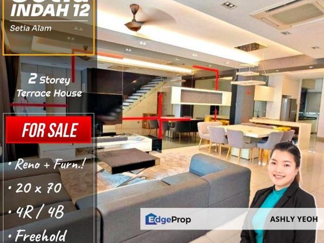 ▌Full Reno 2 Storey Terrace House for SALE @ Setia Indah 12, Setia Alam │ 精装成交 • 排屋 待售