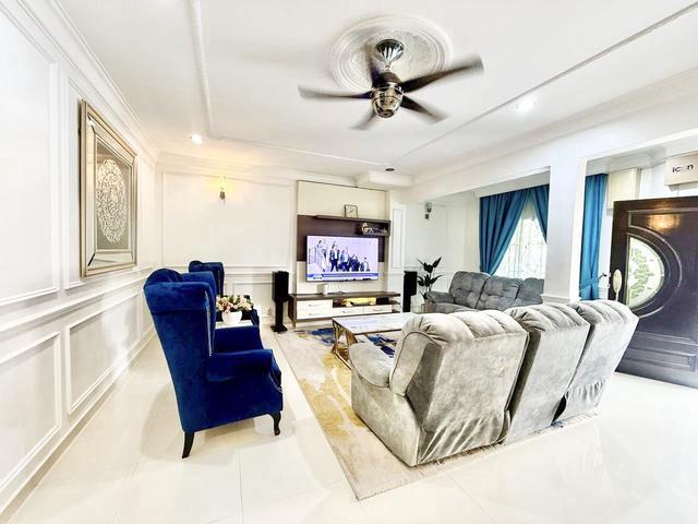FULL RENO Double Storey Jalan Kristal Seksyen 7 Shah Alam