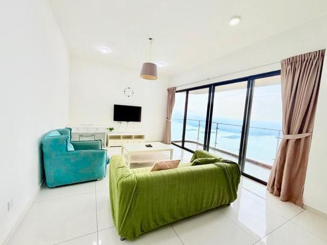 Full sea view country garden 3 bed danga bay 3bed bora rnf low deposit