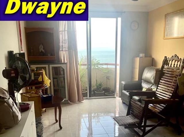 FULL SEAVIEW MUTIARA HEIGHTS 850sf FURNISHED RENO CHEAPEST JELUTONG