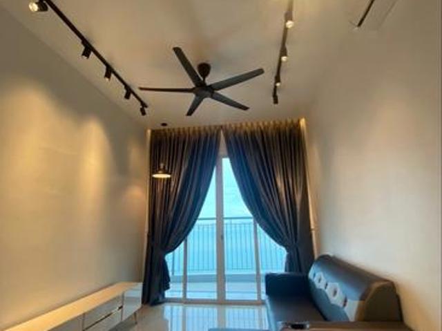 Full Seaview with fully furnished high floor view in Penang