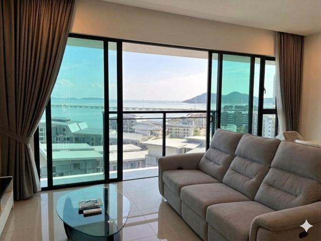 Full Seaview Unit at Mezzo 2R2B 2C Fully Furnished MoveIn Ready