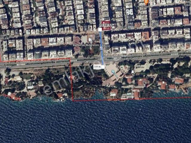Fulll Deniz Manzaralı Satılık 3+1muratpaşa/bahçelievlerde Pamir Cad Sinde