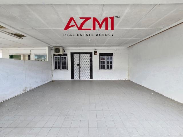 Fully Tiled Car Porch Single Storey Terrace Intermediate Taman Tunku