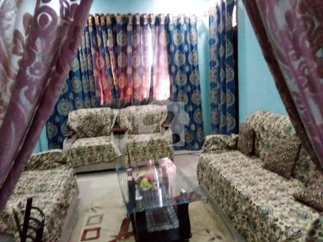 Fully Decorated Ground Facing 2 Bed Dd West Open Corner Flat For Sale North Karachi