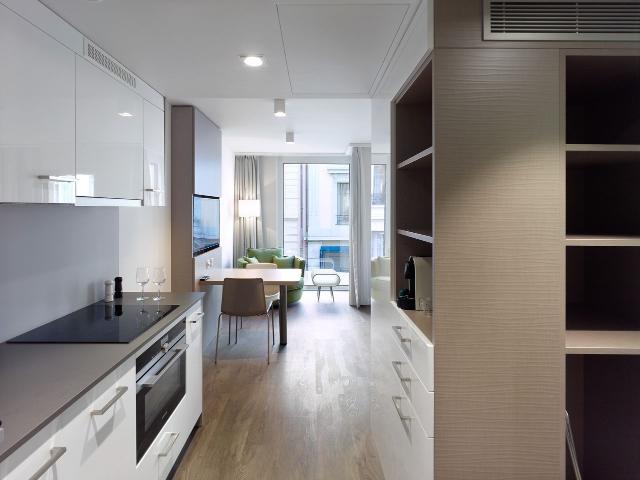 Fully equipped studio apartment in Nyon, Nyon Amsterdam Apartments for Rent
