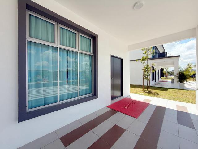 Fully Extend Good Condition Full Loan Double Storey Paya Rumput GJH