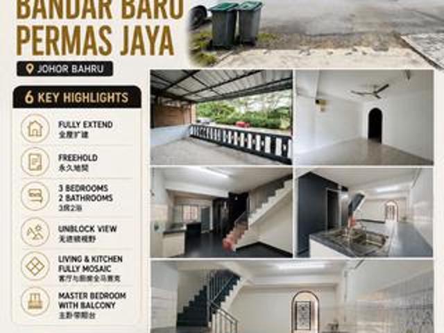 Fully Extend Unblock View Bandar Baru Permas Jaya