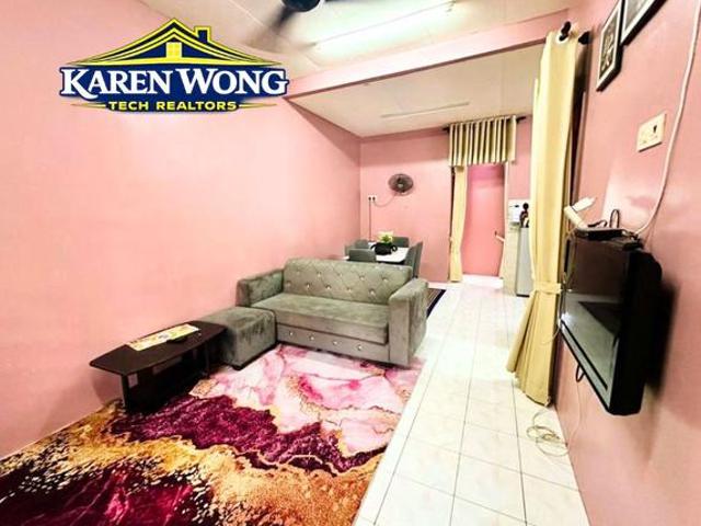 FULLY EXTENDED AWNINGBANDAR PUTERI JAYA 1 Storey Terrace for Sale
