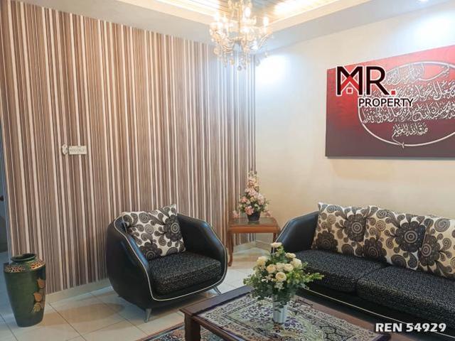 FULLY EXTENDED Double Storey SemiD House Taman Nilam Sari FOR SALE