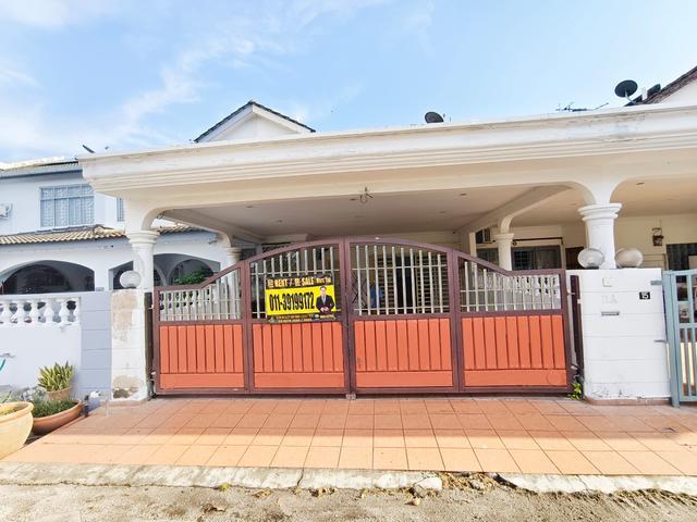 Fully extended Double storey terrace house at malim jaya for sale