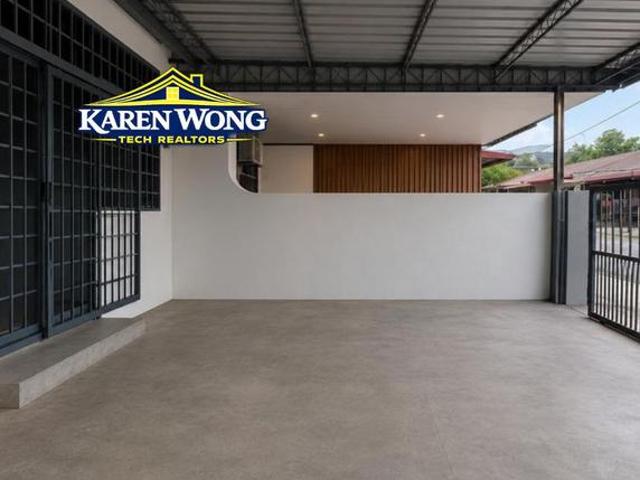 FULLY EXTENDEDTAMAN KELISA RIA Near Shop 1 Storey Terrace for Sale