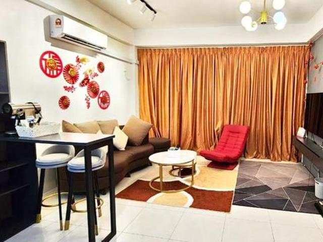 FULLY FUR1878 APARTMENT FOR RENT TABUAN JAYA KUCHING SARAWAK MALAYSIAm
